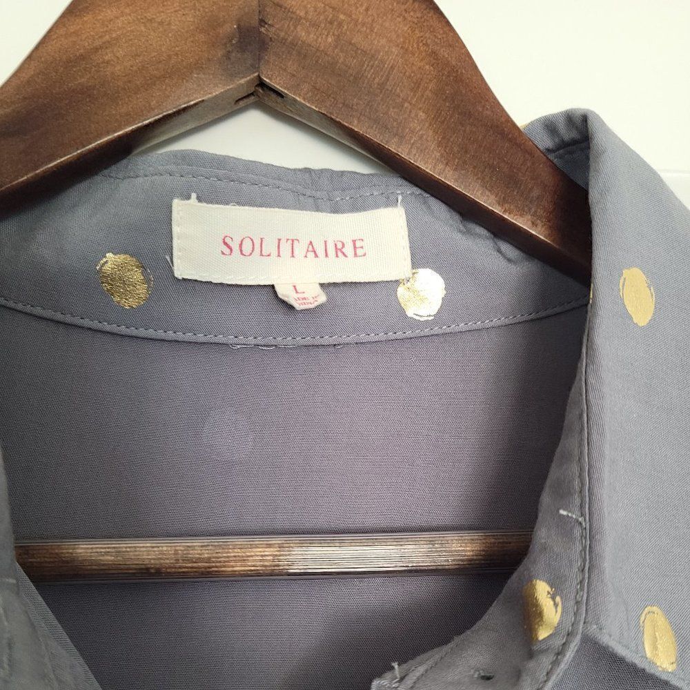 Solitaire Anthropologie top size L - Picture 2 of 7